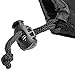 Selens Protective Drawstring Neoprene DSLR Camera Lens Pouch Bag Compatible with Olympus Panasonic, Large Size(Black)