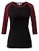 Regna X Love Coated Women's 3 4 Sleeve Slim fit t-Shirts top
