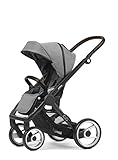 Mutsy Evo Farmer Edition Stroller, Black Chassis/Farmer Mist