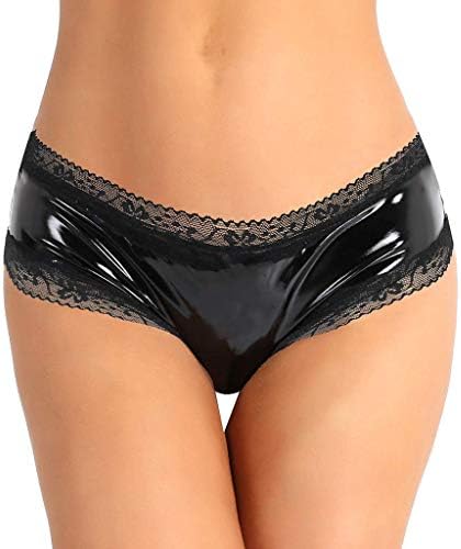 Kiminana Metallic Booty Shorts, Shiny Bottoms for Dancing, Raves, Festivals, Costumes