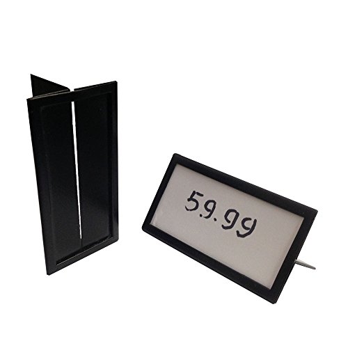 Fixture Displays Metal Shelf Edge Price Tag Holder, Ticket Holder Metal