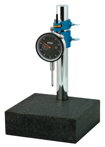 41AaJA4WBtL Fowler 52-580-109 AGD Black Face Indicator and Stand Combo, 0.001" Graduation Interval, 0-1" Measuring Range, 2.25 Dial Diameter