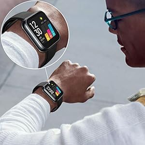 iVoler 6 Pezzi Pellicola Protettiva per Oppo Realme Watch, Wet Applied Protezione Schermo [Bubble-Free-Riutilizzabile… - immagine 7