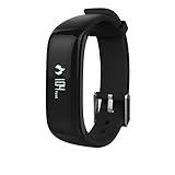 Kassica Health Fitness Tracker with Heart Rate Monitor and Blood Pressure Sports Smart Wristband Pedometer Smart Bracelet Bluetooth Smart Watch for IOS IPhone Android Samsung Phones (Black)