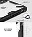 Ringke Fusion X Compatible with iPhone Xs Max Case, Scratch Resistant Invisible PC Barrier Back Cover - Black