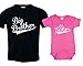 Sibling Shirt Set for Sisters and Brothers, Includes Big Brothers Baseball Shirt