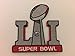 Super Bowl 51 Jersey Patch Embroidered Patches 2017 Iron/Sew On