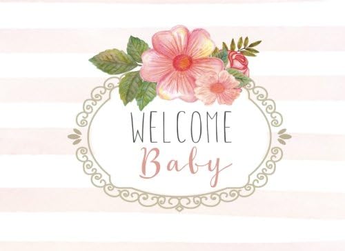 Welcome Baby!: Rustic Baby Shower Guest Book with BONUS Gift Log Paperback โ June 4, 2017