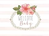 Welcome Baby!: Rustic Baby Shower Guest Book with BONUS Gift Log