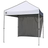 Quik Shade Commercial C100 10'x10' Instant Canopy with Wall Panel - White (Sports)