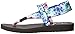 Skechers Cali Women's Meditation Slingback Yoga Flip-Flop,Blue Tie Dye,5 M US