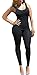 Nulibenna Sexy Bodycon Solid Sleeveless Long Pants Jumpsuit See Through Rompers