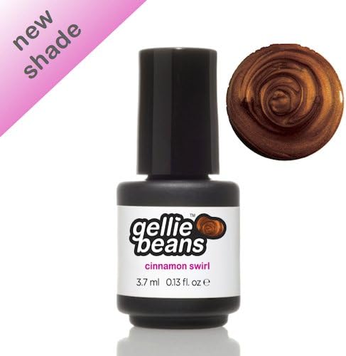 gelliebeans Mini Soak Off Gel Polish - cinnamon swirl