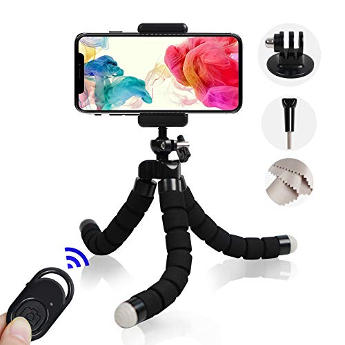 Handy Stativ Mit Bluetooth Fernbedienung Dreibein Für Kamera Und Smartphone Lightweight Flexibel Mini Tripod Im Freien(S…
