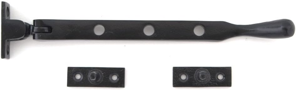 From The Anvil Black 8 Inch Cast Peardrop Stay, 232mm
