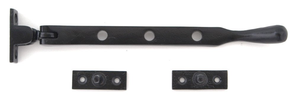 From The Anvil Black 8 Inch Cast Peardrop Stay