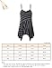 Summer Camisole Tops for Women,Vivilli Striped V Neck Handkerchief Hem Spaghetti Strap Tanks,Magenta White X-Large