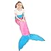 Amagoing Fish Tail Velvet Blanket for Kids Child Girls Gift (Ages 3-12)