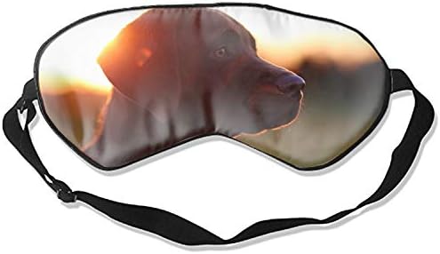 Natural Silk Sleep Mask, Blindfold, Super Smooth Eye Mask Labrador Retriever Sunlight Lens Flare