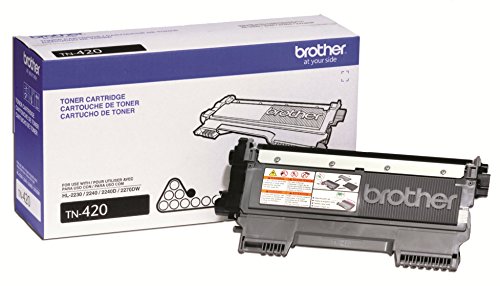 Brother TN420 Toner Cartridge - Retail Packaging - Black