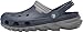 Crocs Unisex Duet Max Clog, Navy/Smoke, 10 M US Men / 12 M US Women