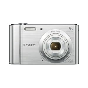 Sony (DSCW800) 20.1 MP Digital Camera (Silver)