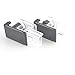 Flyox YBD-01 Easy Installation Car Door LED Logo Projector Ghost Shadow Lights for Cadillac Series (2 Pack)