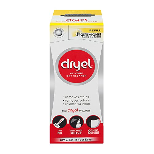 Dryel At-Home Dry Cleaner Refill Kit, 8 Count