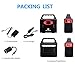 100-Watt Portable Generator Power Station, 40800mAh 151Wh CPAP Battery Pack, Home Camping Emergency Power Supply Charged by Solar Panel/Wall Outlet/Car with Dual 110V AC Inverter, DC 12V, USB Ports
