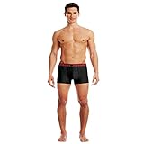 Under Armour Men's Original Series 3” Boxerjock, Black/Red, Small