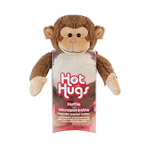 Aroma Home Aromahome Monkey Hot Hugs Lavender Microwaveable Insert Hottie Plush Stuffed Animal