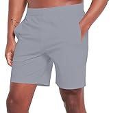 Redvanly Byron Mens Tennis Shorts - Shadow Grey/M