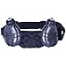 FuelBelt H2O-Helium 2 Bottle Hydration Belt, Black, One Size