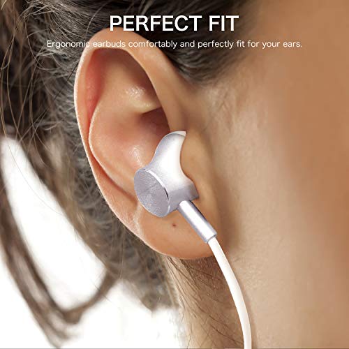 Wired Headphones, Amoner Earbuds Waterproof Sports Headphones, Stereo Sound Headsets Earbuds with Microphone for Phone 6/6s Plus/5s/SE, Galaxy, Android Smartphones, Tablets - Thumbnail 5