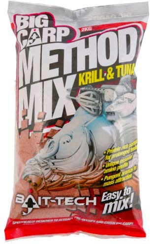 Bait-Tech Big Carp Method Mix Krill and Tuna 2kg Fishing Bait