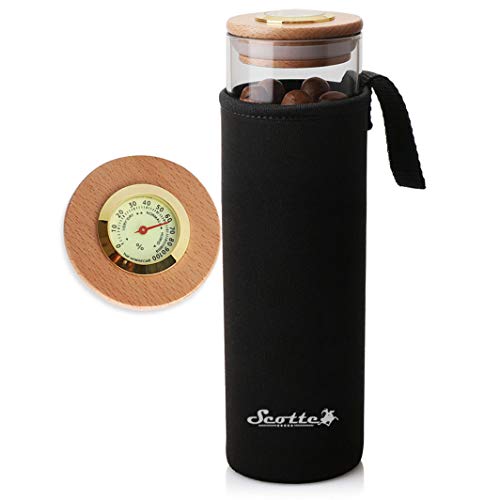 Scotte Cigar Case Humidor Gift Box Cigars jar humidifiersCigar