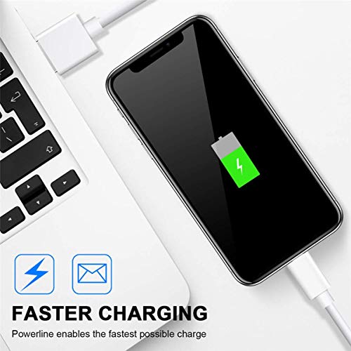 TrimDish iPhone Charger Cable, MFi Certified 4 Pack 3FT 6FT 6FT 9FT Charger Cord Charging Cable Charger Compatible with iPhone Xs MAX XR X 8 8 Plus 7 7 Plus 6s 6s Plus 6 6 Plus and More - Thumbnail 4