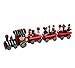 FEITONG New 4 Pieces Kids Baby Wood Christmas Train Decoration Xmas Decor Gift