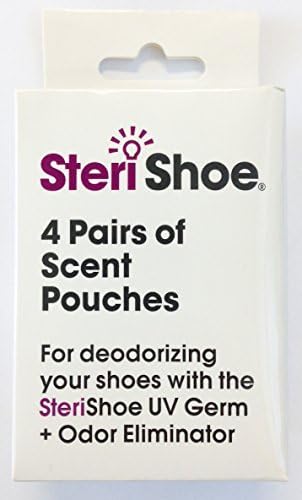 SteriShoe Scent Pouch - For Use with SteriShoe Ultraviolet Shoe Sanitizers by SteriShoe