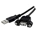 StarTech 1 FT Panel Mount USB Cable A to A - F/M