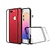 iPhone 8 Plus, iPhone 7 Plus Premium Modular Slim Case [RhinoShield Mod] Shock Absorbent Heavy Duty Protective Cover - Compatible w/ Wireless Charging & Lenses - Shockproof Black Bumper w/ Clear Back