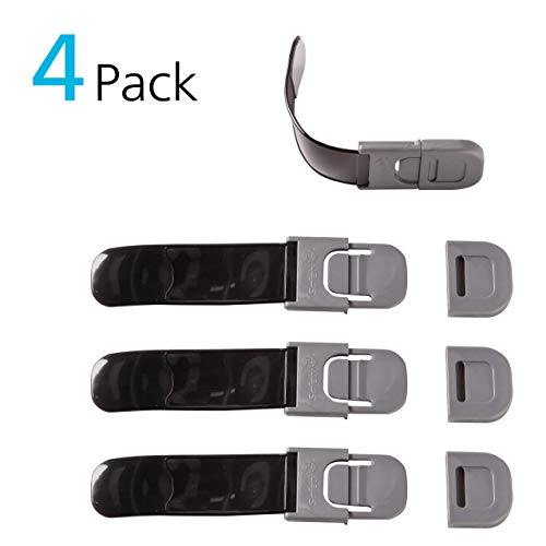 Safety 1st SS MultiPurpose Appliance Lock, 4PK, Silver Pricepulse