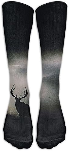 Deer In The Forest Compression Socks Soccer Socks High Socks Long Socks For Running,Medical,Athletic,Edema,Diabetic,Varicose Veins,Travel,Pregnancy,Shin Splints,Nursing.