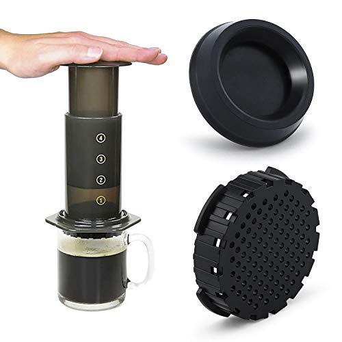 Sikawai Filter Cap & Plunger End Gasket Seal Replacement Parts Sets fit for Aeropress Coffee and