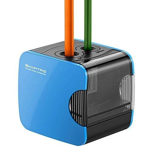 SMARTRO Electric Pencil Sharpener, Best USB or Battery Operated for No.2 and Colored Pencil - Thumbnail 7