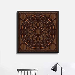 Framed Canvas Wall Art for Living Room, Bedroom Texture Canvas Prints for Home Decoration Ready to Hang - 16x16 inches
