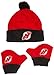 OTS NHL Infant Pow Pow Knit Cap & Mittens Set