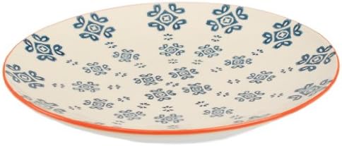 Stoneware Plate Medina Blue