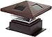 Westinghouse 4 x 4 Pagoda II Solar LED Post Cap Light (6 Pack, Remington Bronze)