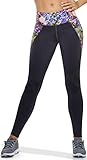 Haby Women's Sport Compression Leggings Gym Workout Running Abdominal Control